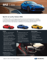 2026 Subaru BRZ