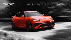 2027 Genesis GV60 Magma