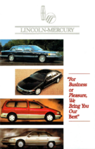 1994 Lincoln-Mercury Foldout